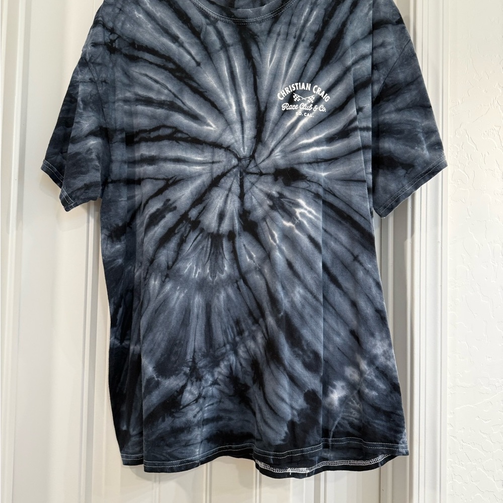 Tie-Dye Black & Blue Christian Craig T-Shirt